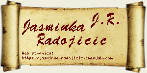 Jasminka Radojičić vizit kartica